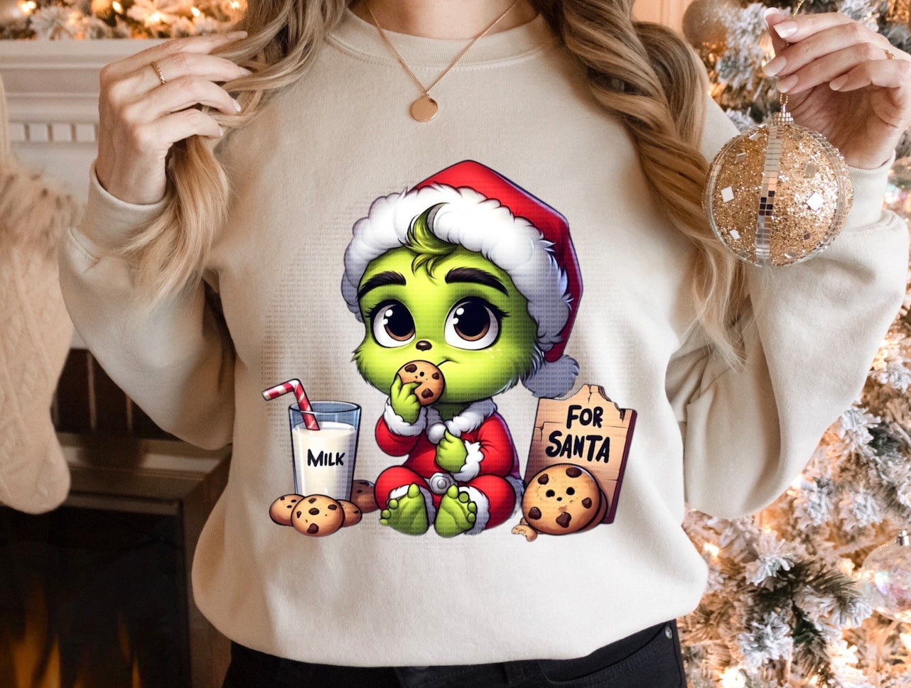 Grinch Crewneck Sweater