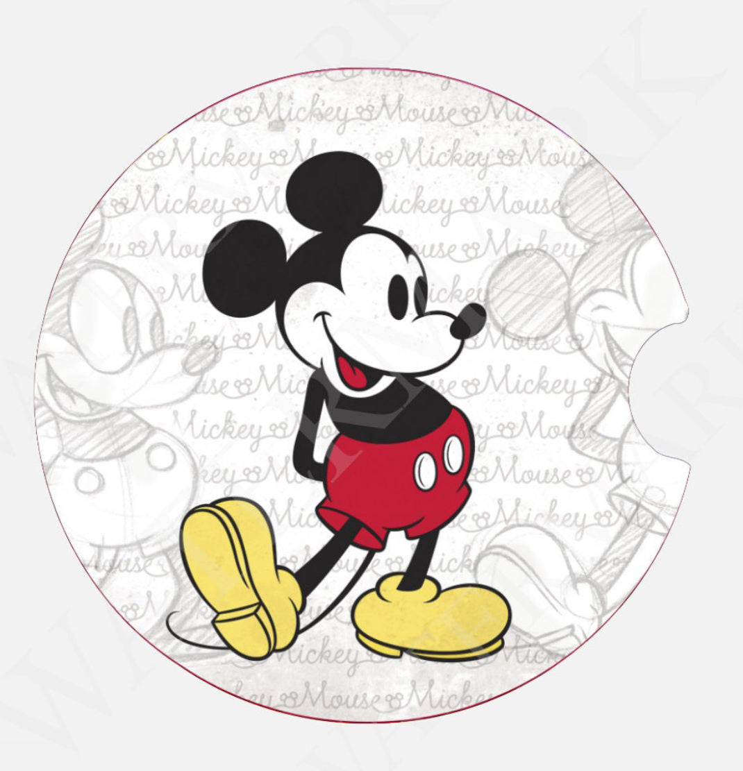 Mickey and Minnie Coasters