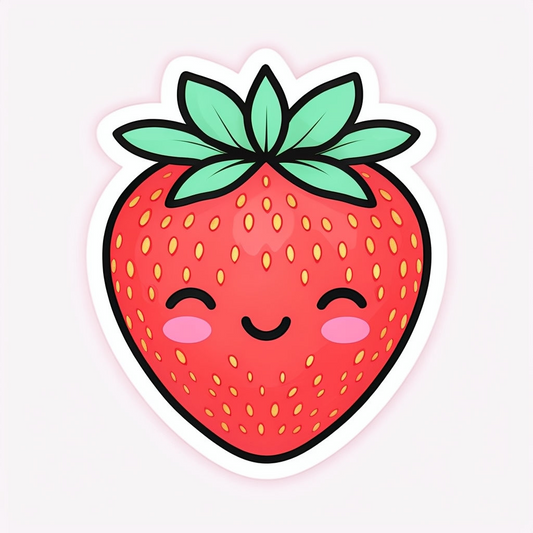 Strawberry Sticker