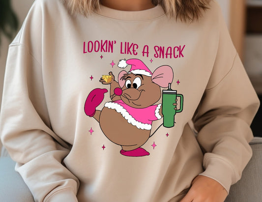 Looking like a snack Crewneck sweater