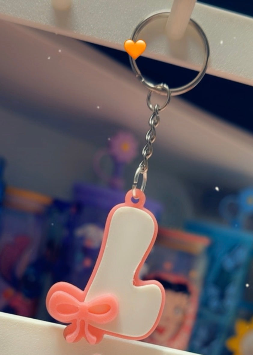 Initial Keychains