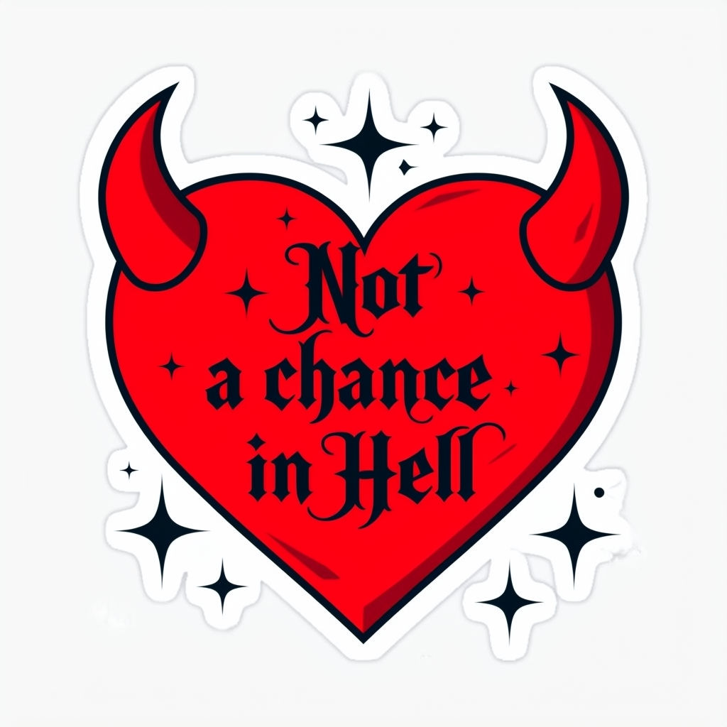 Not a chance in hell