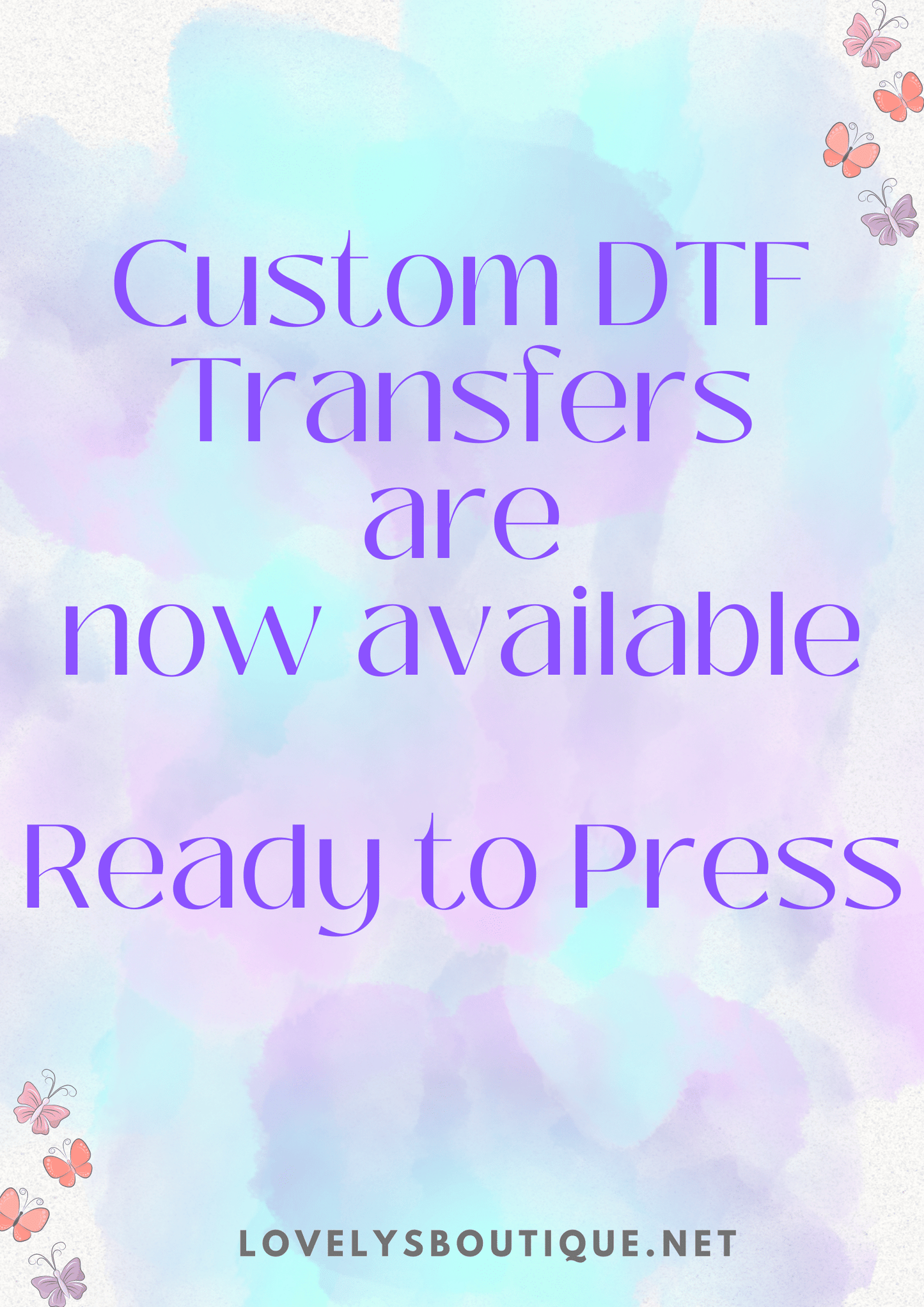 DTF Transfer Sheets