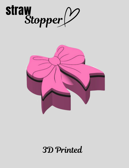 Bow Straw Topper