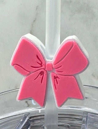 Bow Straw Topper