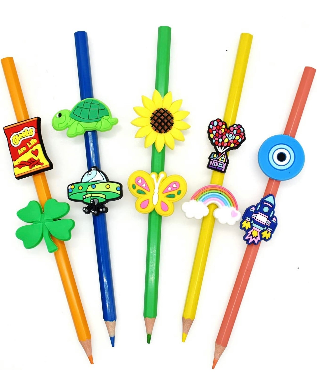 Straw & Pencil toppers